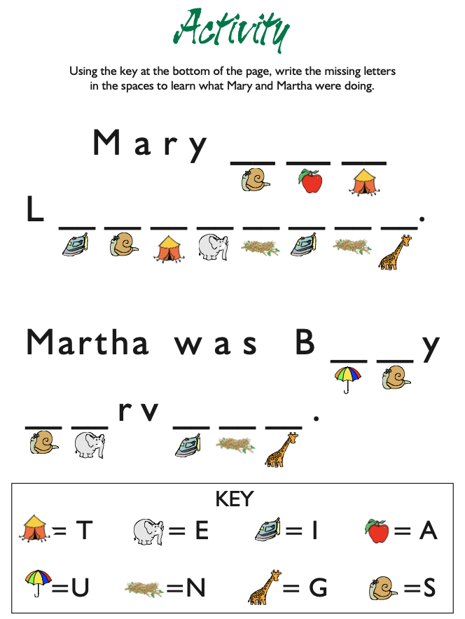 Activity Page