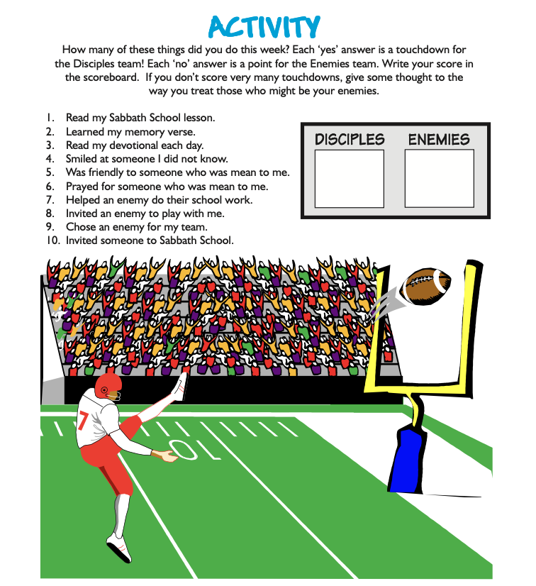 Activity Page