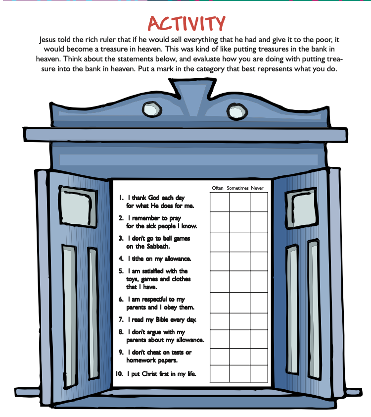 Activity Page