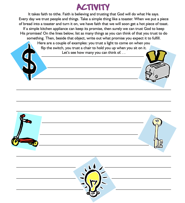 Activity Page