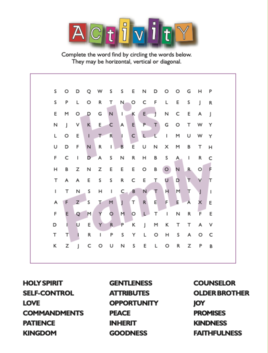Activity Page