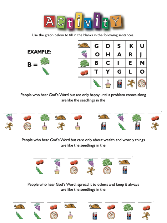 Activity Page