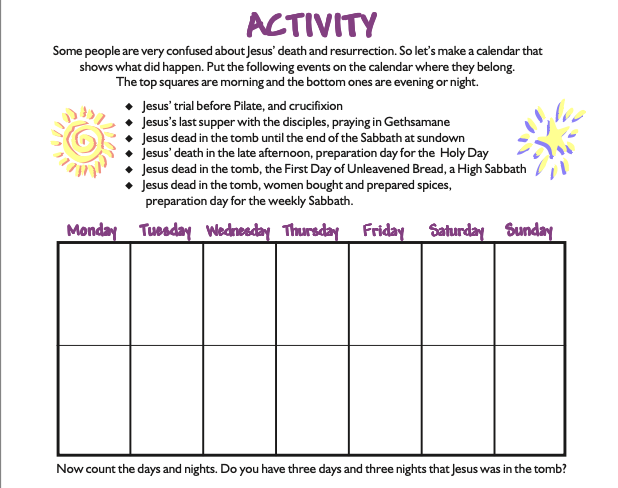 Activity Page