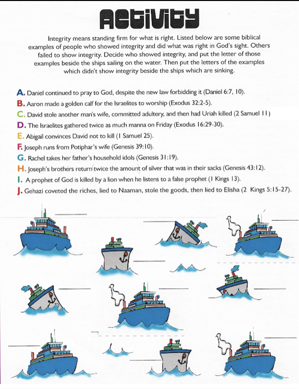 Activity Page