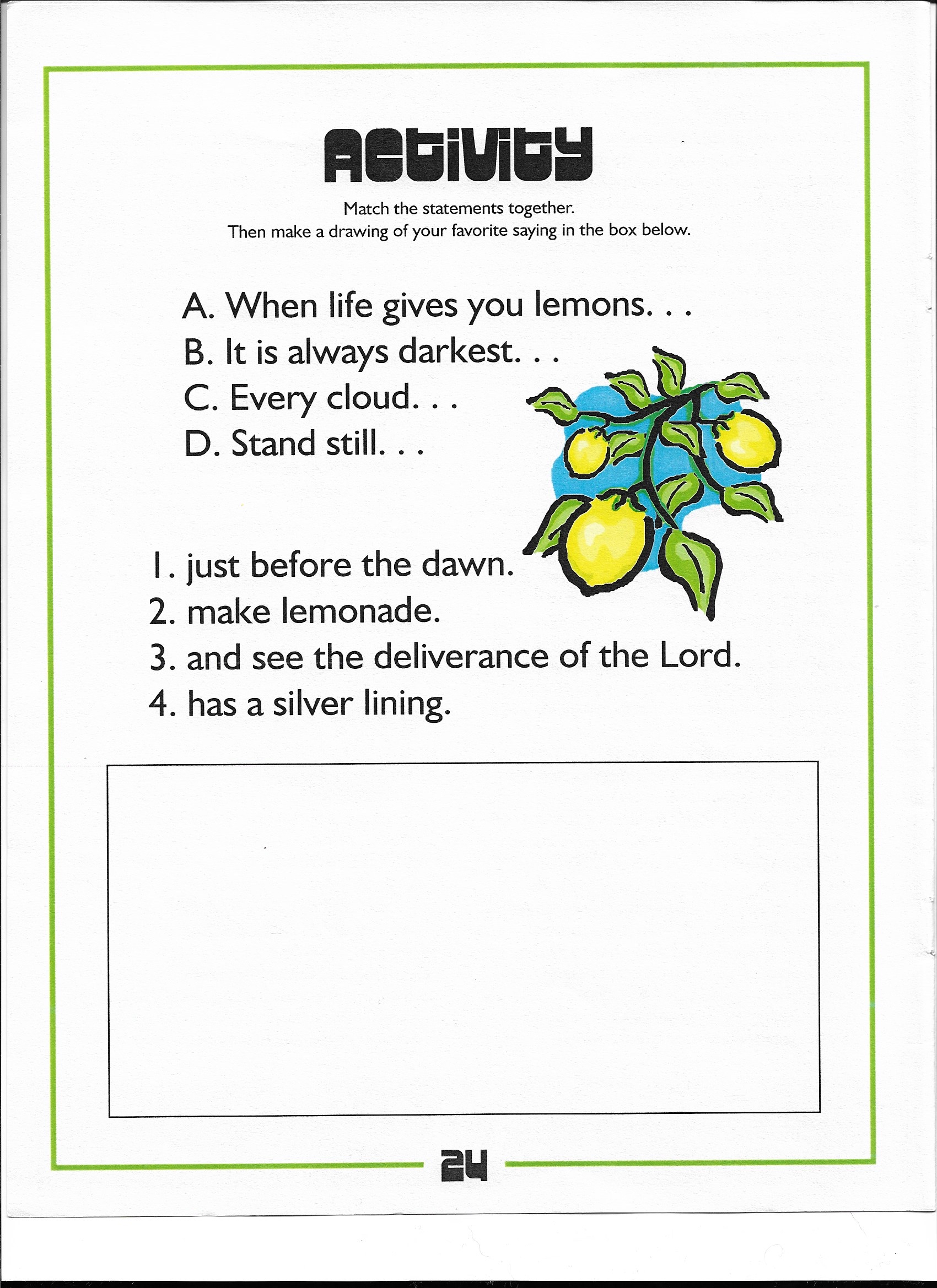 Activity Page