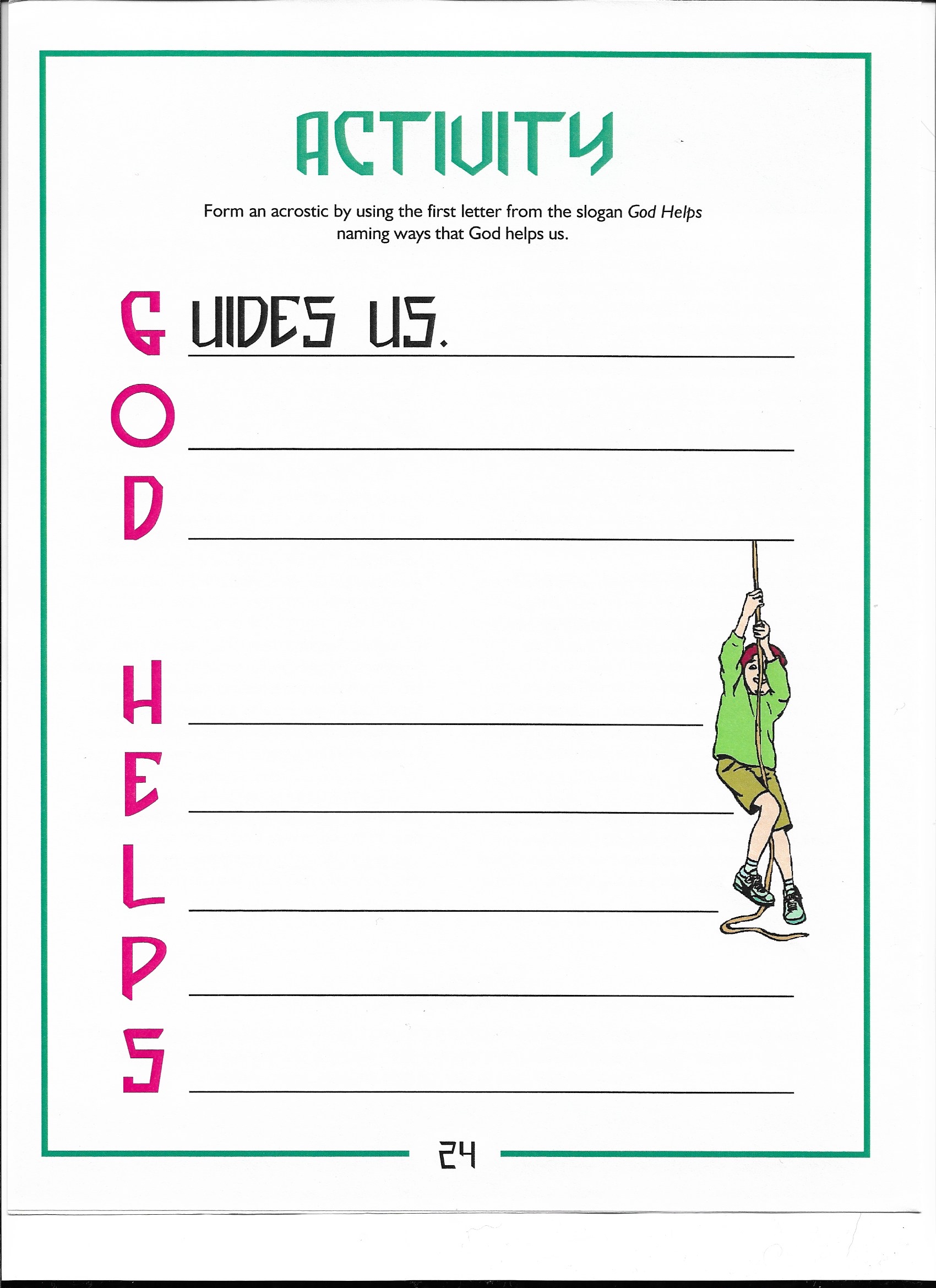 Activity Page