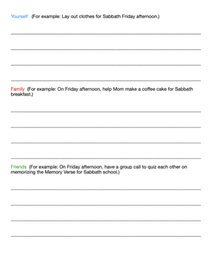 Activity Page