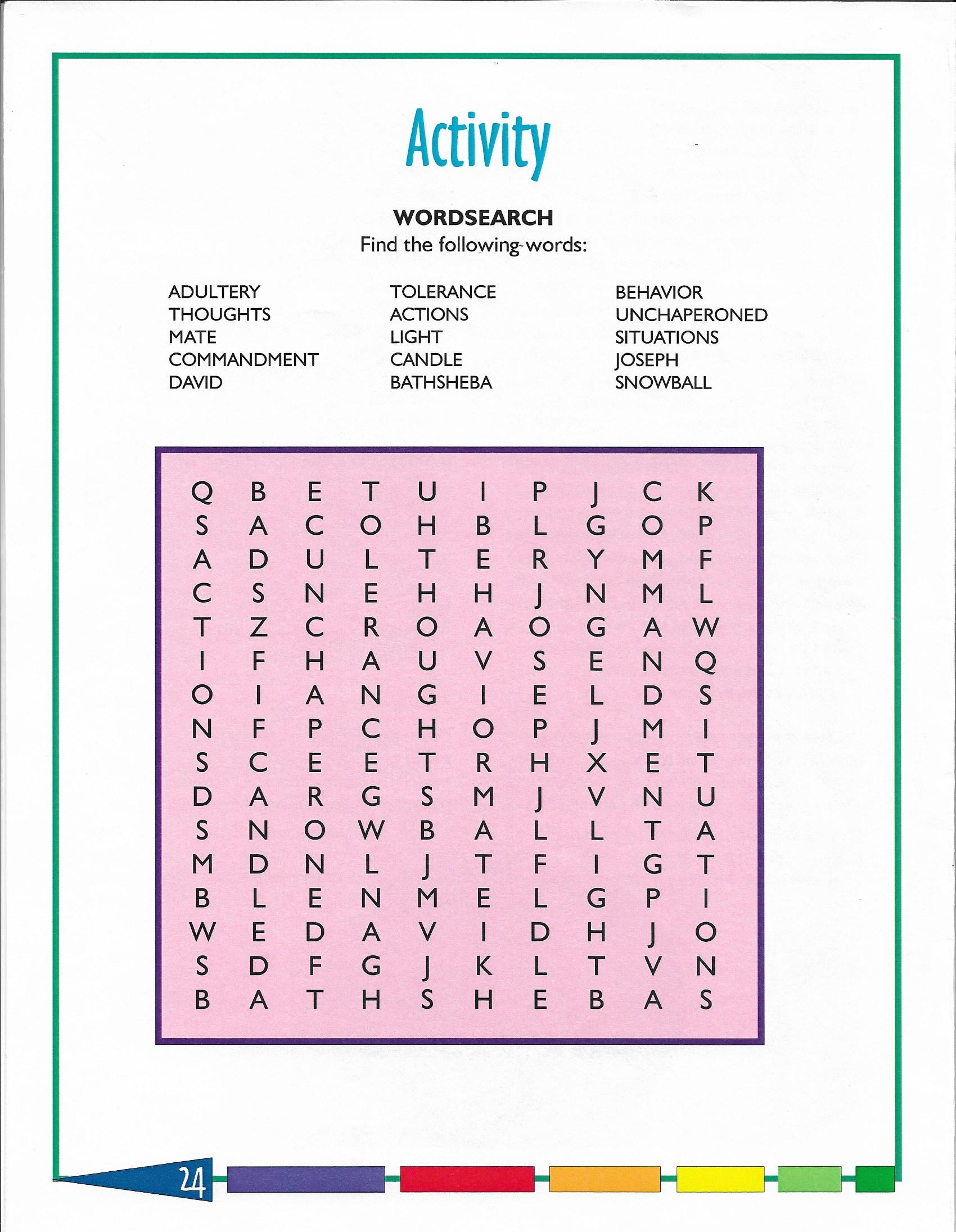 Activity Page
