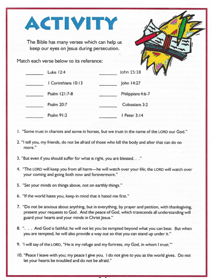 Activity Page