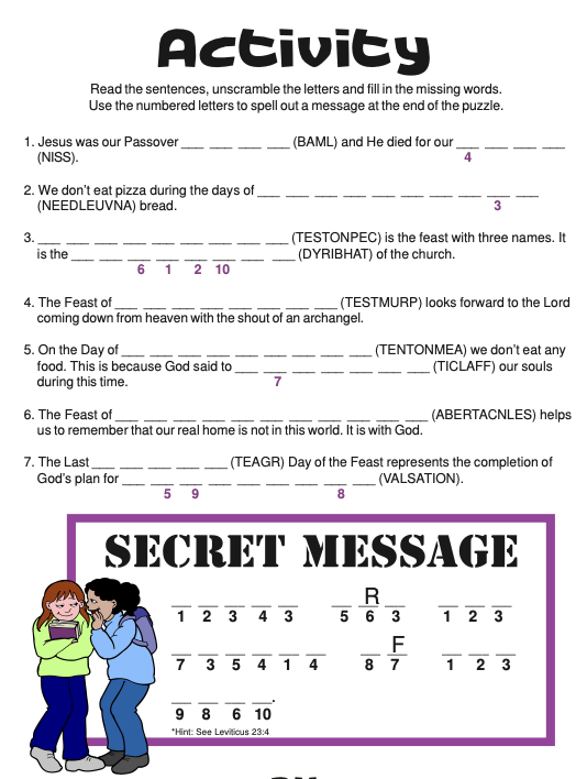 Activity Page
