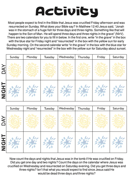 Activity Page