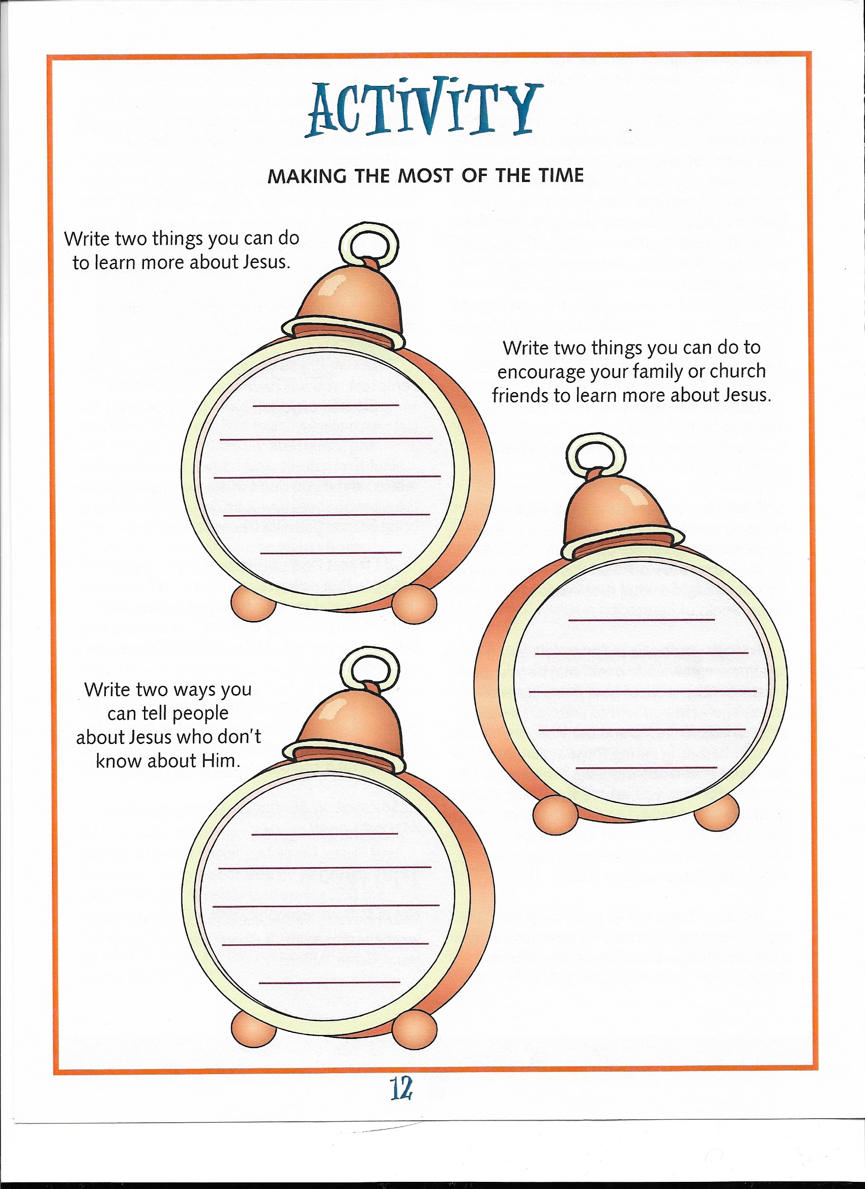Activity Page