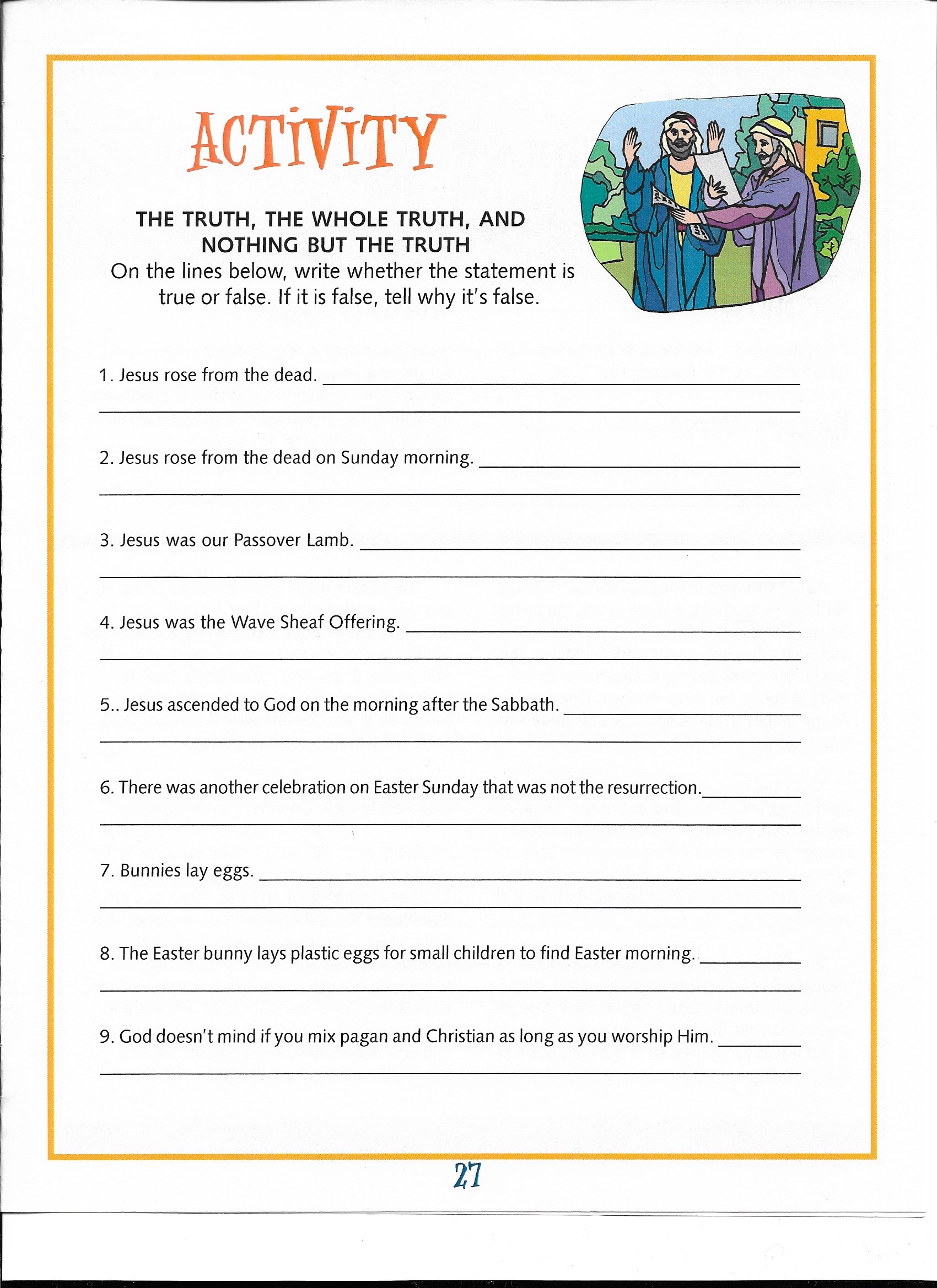 Activity Page