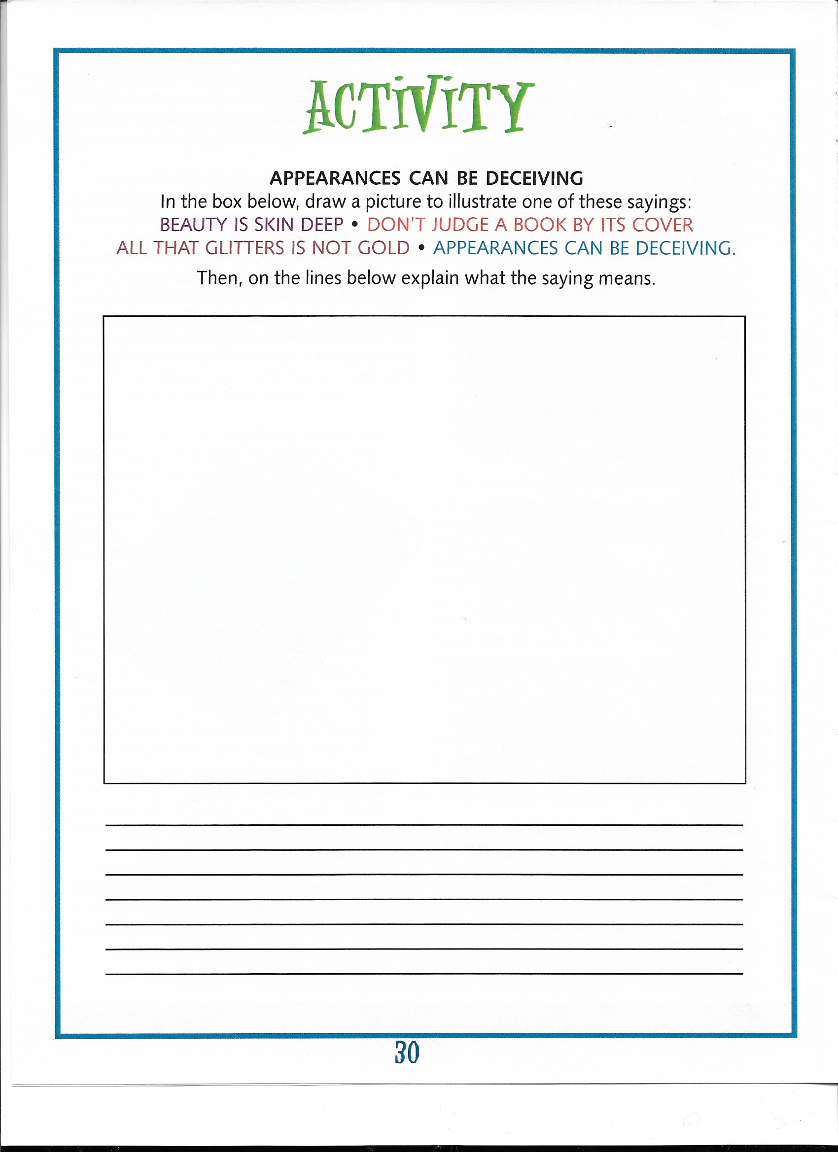 Activity Page