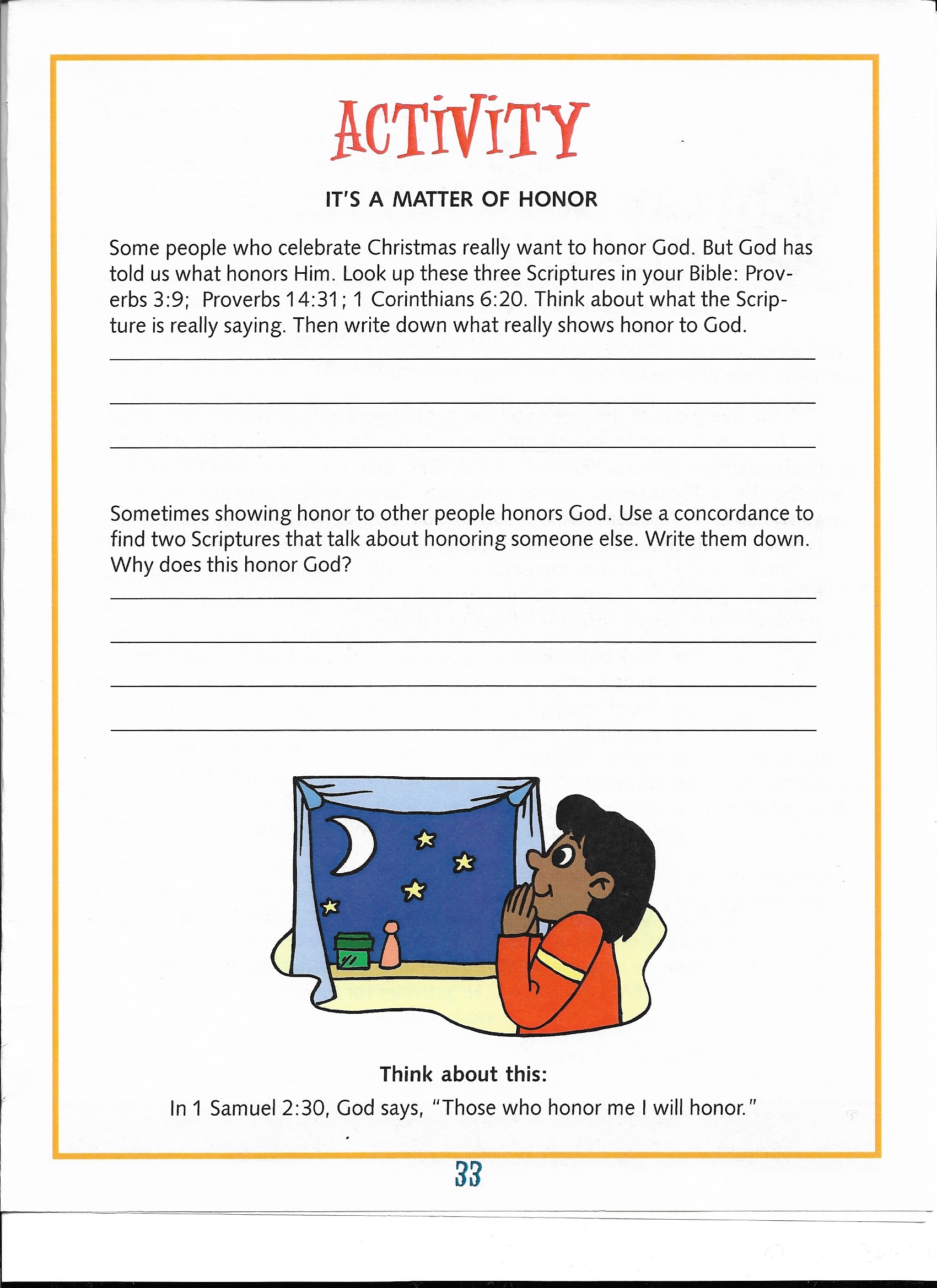 Activity Page