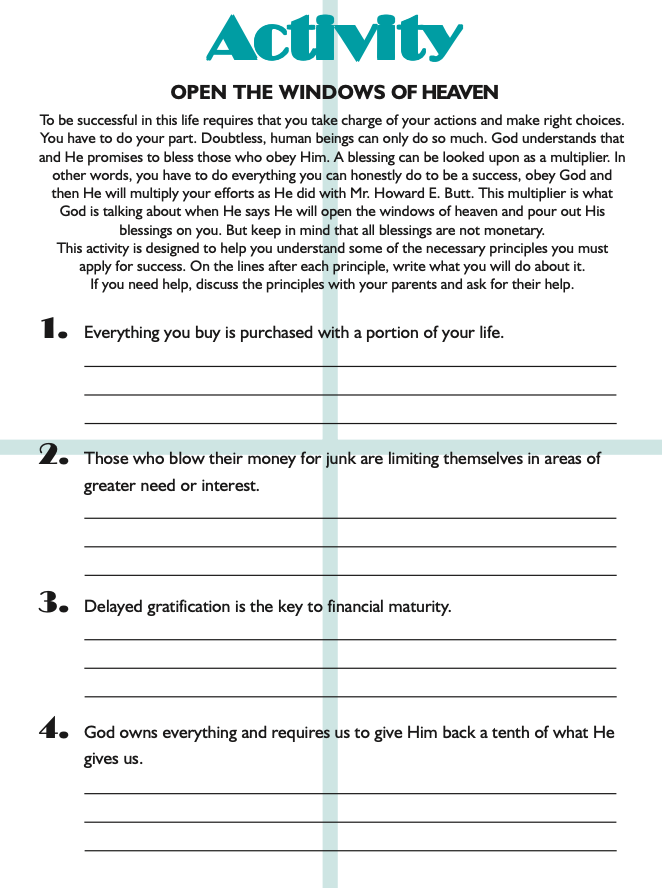 Activity Page