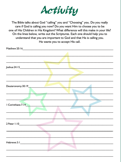 Activity Page