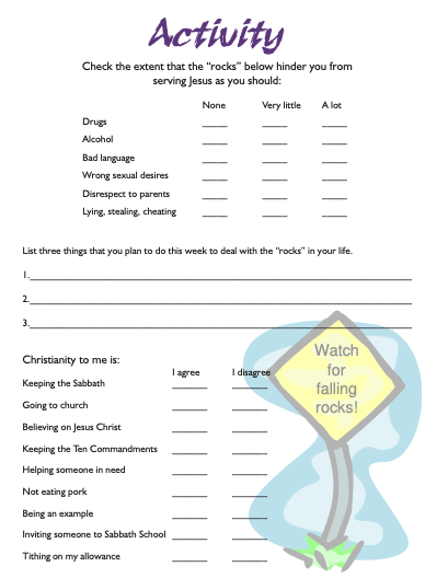 Activity Page