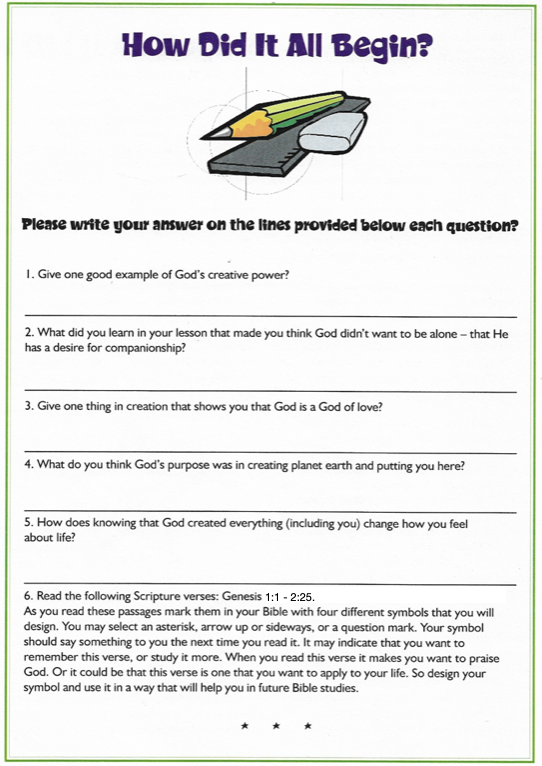 Activity Page