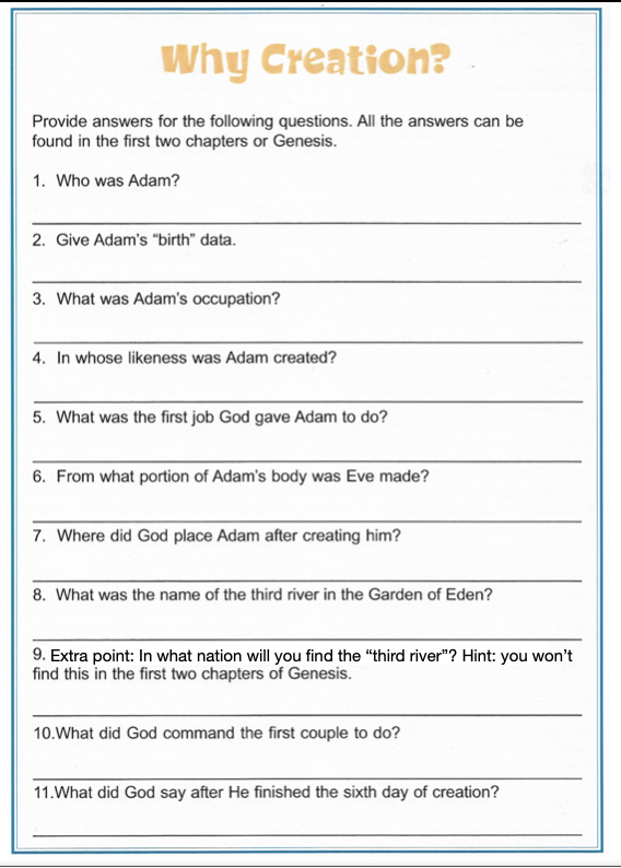 Activity Page