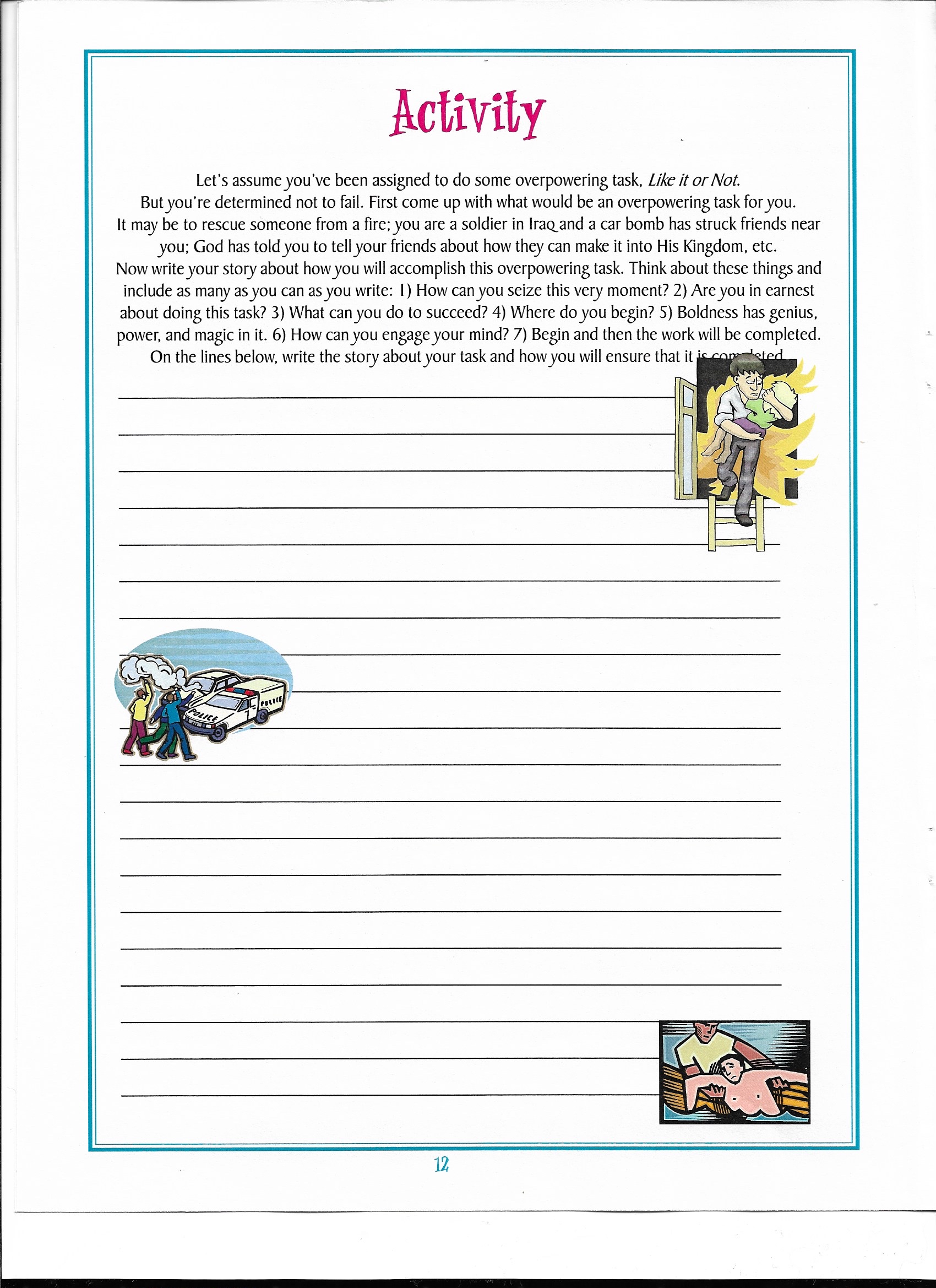 Activity Page
