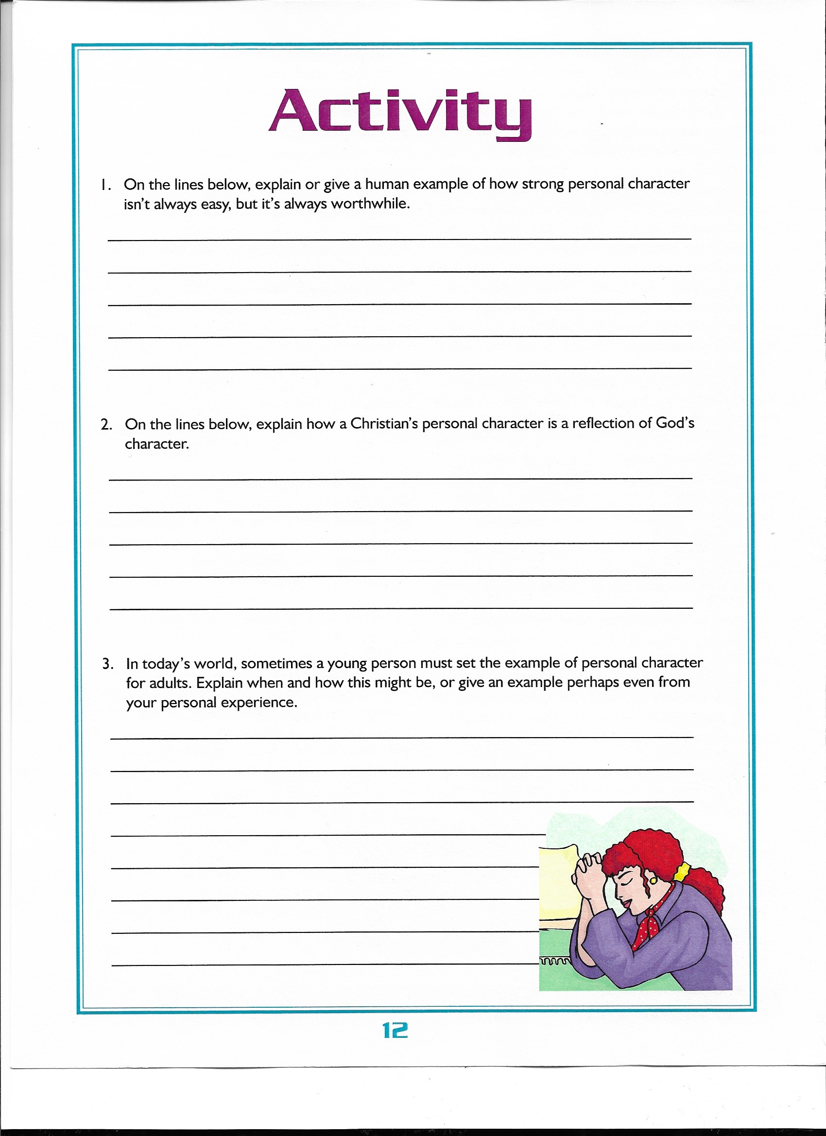 Activity Page
