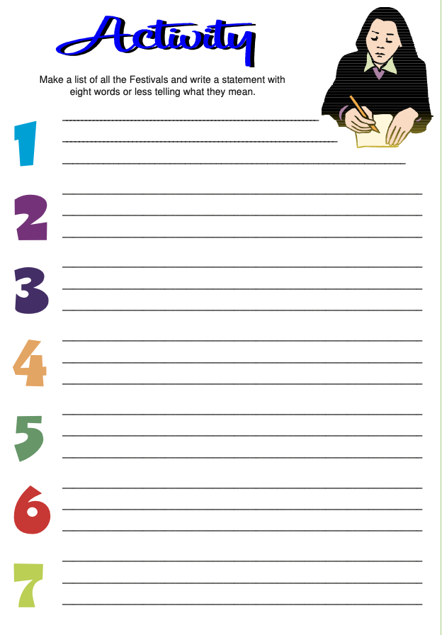 Activity Page