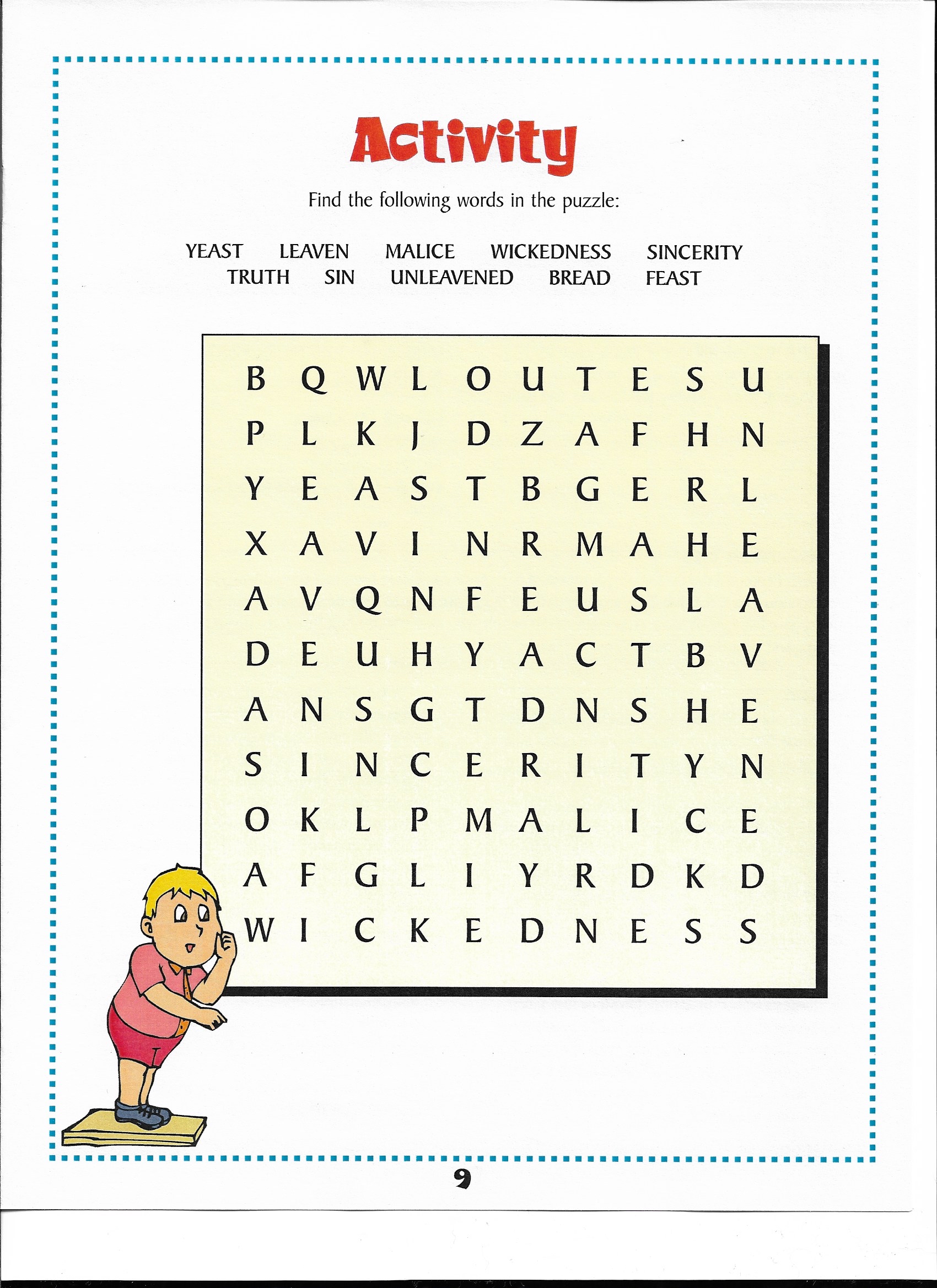 Activity Page