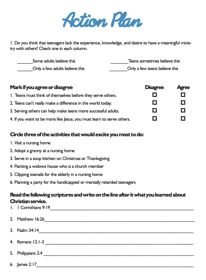 Activity Page