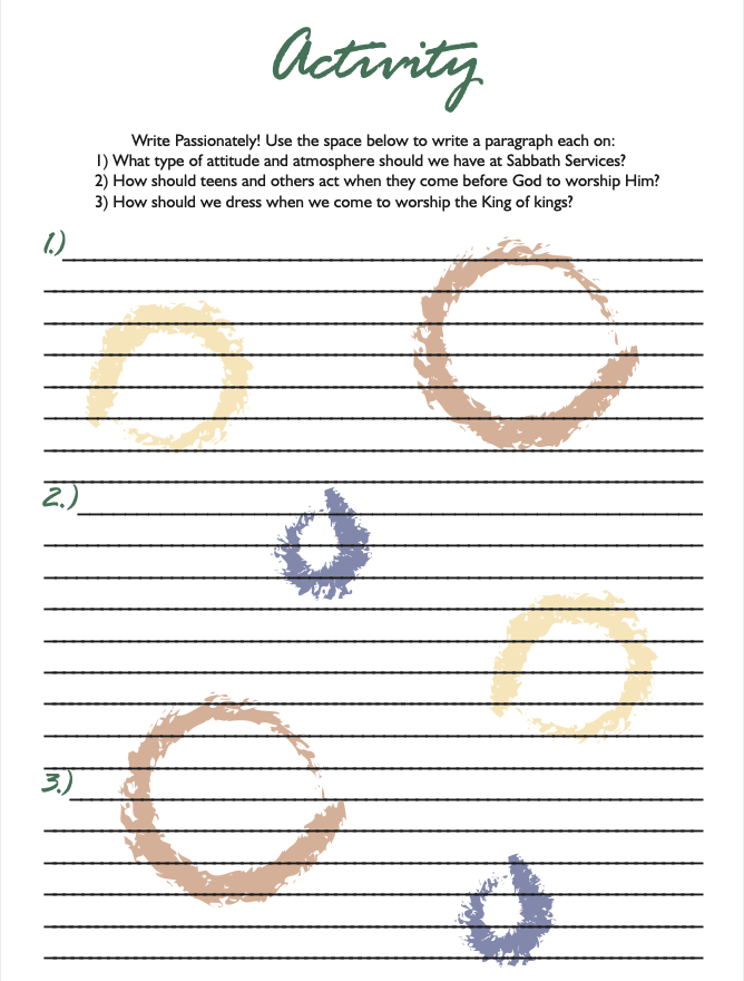 Activity Page