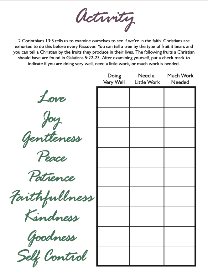 Activity Page
