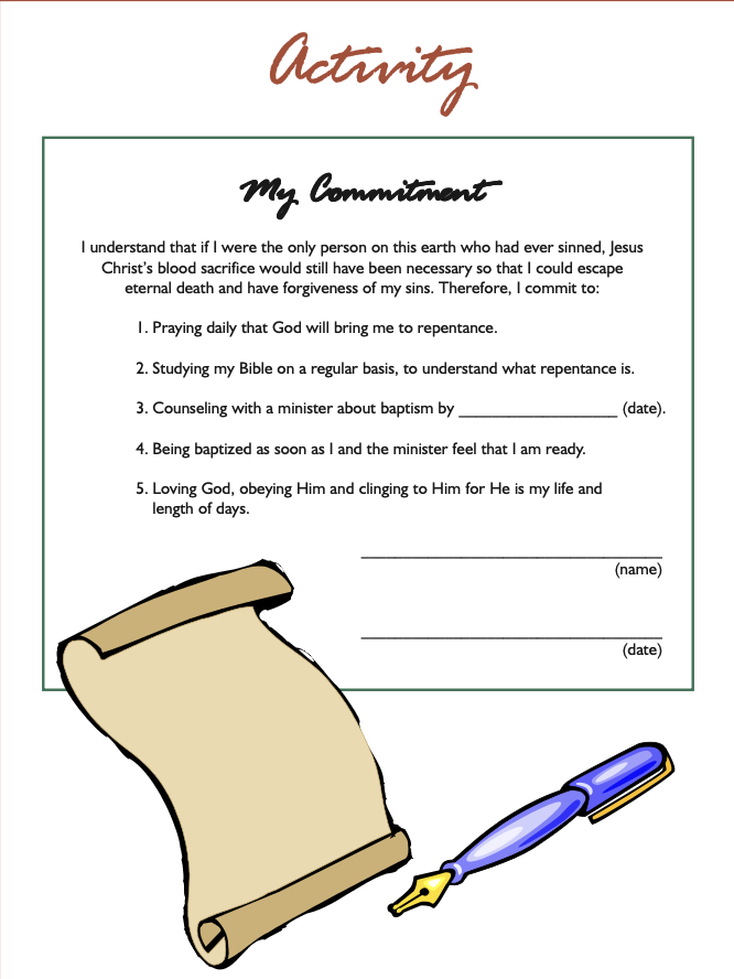 Activity Page