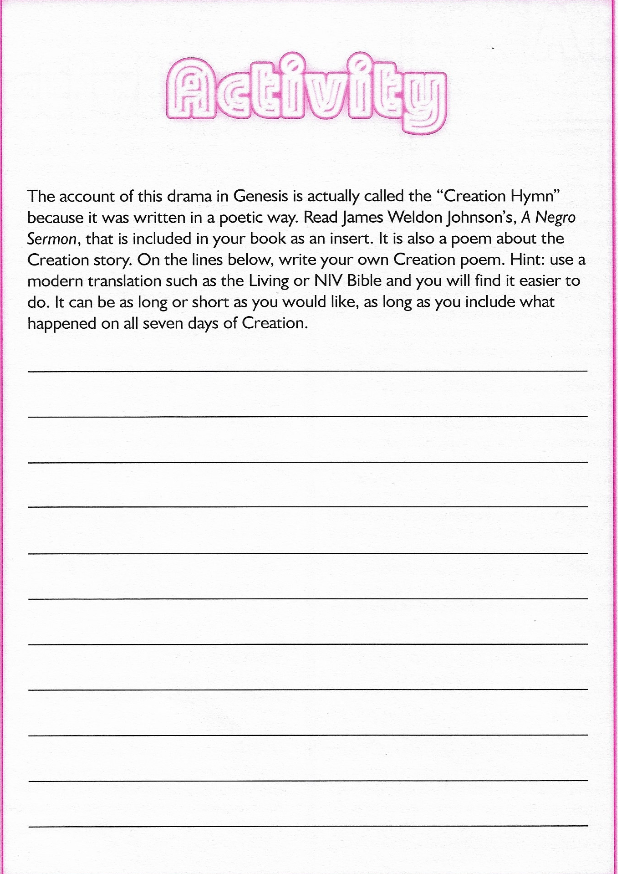 Activity Page