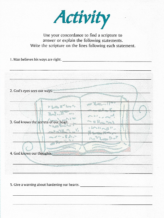 Activity Page
