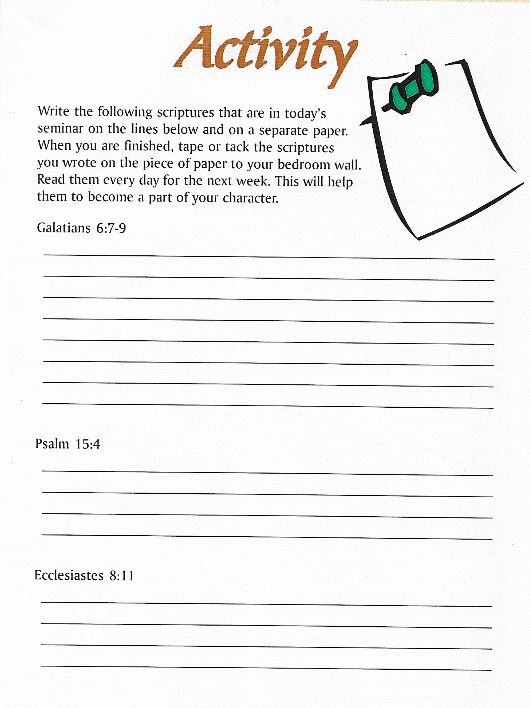 Activity Page