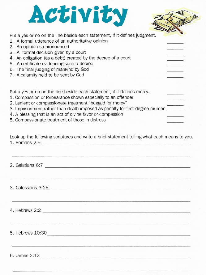 Activity Page