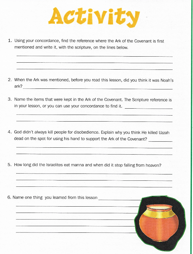 Activity Page