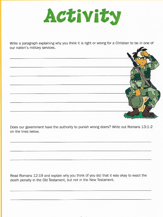 Activity Page