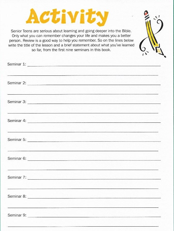 Activity Page