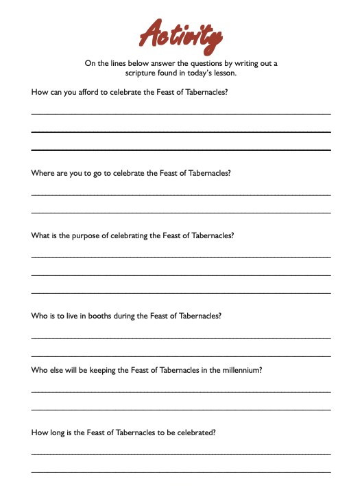 Activity Page