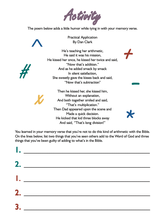 Activity Page